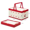 Caja de Almacenamiento con Tapa para Regalos y Recuerdos, Caja de Almacenamiento Portátil para Snacks de Estudiantes, Caja de Plástico para Cosméticos, Caja Organizadora de Almacenamiento