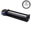 Ventilador de Flujo Cruzado Fabricante 30*190mm Impulsor de Aleación de Aluminio Chimenea Eléctrica Horno de Vapor Ventilador de Flujo Cruzado 220V