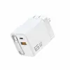Cargador de nitruro de galio es adecuado para carga rápida PD de 40W, 65W, línea telescópica, cabezal de carga de línea de auto-cinturón Huawei, transfronterizo