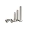 Venta directa del fabricante: Tornillos para Máquina de Acero Inoxidable 304 con Cabeza Redonda Phillips, Tornillos para Máquina Estándar Americano y Británico