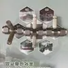 Tee de Doble Férula Codo Directo Asiento de Pulverización de Extremo Junta de Cuatro Vías Acero Inoxidable 304 Rosca Boquilla Atomizadora