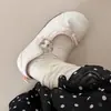 Bailarinas de mujer que aumentan la altura con lazo, transpirables, nuevo estilo 2026, perfectas con vestidos, versátiles para primavera y verano, zapatos blancos casuales