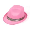 Chapéu Unissex Chapéu Bacia Chapéu Jazz Britânico Chapéu de Estudante para Meninos e Meninas Chapéu para Performance de Dança de Mesa Chapéu de Cowboy Ocidental