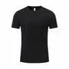 Camisetas de Malla de Secado Rápido de Manga Corta para Hombres y Mujeres, Personalizadas con Impresión de Logo, Uniformes Escolares, Uniformes para Actividades, Ropa de Trabajo, Camisetas Publicitarias de Cuello Redondo
