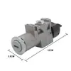 93741068 É Adequado para Chevrolet Matiz Interruptor de Ignição Fechadura da Porta Cilindro da Trava de Direção Partida Peças Automotivas