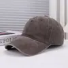 Nuevo Gorra de Béisbol Transpirable Suave Lavada Simple de Color Sólido para Primavera y Verano, Gorra para Viajes al Aire Libre, Ocio, Cómoda, Sombrilla, Sombrero de Protección Solar