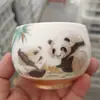 Porcelana Blanca Dehua Porcelana de Jade Grasa de Oveja Taza de Té Personal para Uso Doméstico, Personalizable con Patrón de Logo, Adecuada para Eventos y Regalos, Taza del Anfitrión