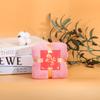 Piña Gracia Toalla Lazo Tarjeta Bolsa de Hilo Vellón Coral Suave Toalla Absorbente Engrosada Regalo de Vacaciones Toalla Regalo de Mano