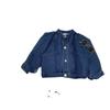 Venta al por mayor de ropa infantil transfronteriza Chaqueta de mezclilla para niños Primavera y otoño Nuevo Abrigo casual de manga larga con un solo botón para niños y niñas