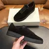 Tênis masculinos retrô de camurça transfronteiriços STN couro fosco borracha natural sola grossa estilosos cano baixo com cadarço sapatos casuais