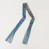 Venta al por mayor del fabricante: Bufanda Larga de Seda con Borlas y Tejido de Sarga, Cinta Decorativa Multiusos Adecuada para Regalo y Decoración de Joyería