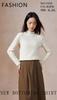 Camiseta Interior Cálida de Terciopelo Australiano de 10 Puntos para Mujer H500 Engrosada y de Terciopelo Nueva de Invierno Top de Manga Larga Cálido