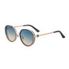 Nuevas Gafas de Sol Redondas de Moda Europeas y Americanas para Mujer, Gafas de Sol de Estilo Punk para Exteriores de Alta Gama con Protección Solar para Mujer, Venta al por Mayor Transfronteriza