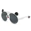 2025 Nuevas Gafas de Sol Infantiles de Dibujos Animados de Panda Venta al por Mayor Gafas de Sol Suaves para Bebé Gafas de Sol Anti-UV
