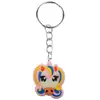 Colgante de Unicornio Lindo Dibujo Animado Caballo Pequeño Llavero de Bolsa Adorno Colgante PVC Goma Blanda Decoración de Llavero Colgante Pequeño