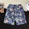 Shorts de Playa con Estampado Floral Estilo Sanya para Hombre Verano Delgados Holgados Pierna Recta Atractivos Shorts Hawaianos