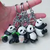 4 Colgantes de bolso de panda lindos accesorios llavero de moda colgante regalo souvenir de panda fábrica al por mayor