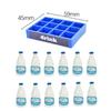 Mini simulación de supermercado bandeja de refrescos para bebidas juego de botellas de vino adornos de casa de muñecas modelo accesorios de juego de comida en miniatura
