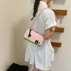 Estilo Novo de Verão 2026 Transfronteiriço Feminino Fresco e Fofo Design de Nicho para o Dia a Dia Bolsa de Ombro Transversal Gato e Melancia
