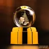 Luz Noturna de Planeta com Bola de Cristal Giratória Enfeites Criativos para Mesa Artesanato Feng Shui Presentes para Professores Novos Produtos Transfronteiriços