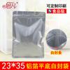 Bolsa de papel de aluminio grande de grado alimenticio 23*35, bolsa autosellada para pistachos, bolsa para envasado de hongos, bolsa de aluminio de fondo plano, venta al por mayor de fábrica