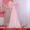 Conjunto de Decoração de Laço Vermelho Veludo Grande para Noivado e Casamento Decoração de Parede de Fundo para Casa Casa Nova Sala de Casamento Atacado