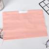 Bolsa tote com bolso para compras em EVA, bolsa com cordão para embalar comida para viagem e fast food, bolsa tote de plástico fosco para roupas