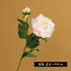 Flores de Peonía de Seda Simulada para Sala de Estar Decoración del Hogar, Ramo de Flores Artificiales, Flores de Peonía Estilo Europeo de 2 Cabezas para Sostener, Venta al por Mayor desde el Fabricante