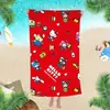 Toalhas de Praia Série Sanrio de Comércio Exterior, Toalhas de Banho Estampadas com Desenhos Animados, Toalhas Absorventes e de Secagem Rápida, Direto do Fabricante