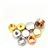 Tuerca plana hembra tuerca redonda plana tuerca cilíndrica tornillo de iluminación decorativo dorado plata Qinggu electroforesis oro
