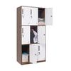 Casillero de Gimnasio de Dormitorio con Cerradura Casillero Casillero de Acero Casillero para Personal Casillero de Hierro