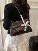 Bolso de Gran Capacidad para Mujer Primavera y Verano Versátil 2025 Nuevo Diseño Nicho Estilo Coreano Simple Bolso Bandolera Axilar Maletín