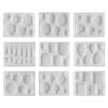 Aretes DIY de Figura Geométrica Colgante de Pegamento Aretes Colgantes Resina Epoxi Aretes Asimétricos Molde de Silicona