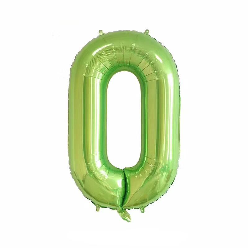 40寸果绿大数字0 40inch green 0