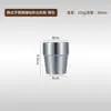 Suministro Directo de Vasos de Agua Martillados de Acero Inoxidable 304, Vasos de Cerveza, Tazas de Té de Restaurante de Doble Capa de Gran Capacidad, Vasos de Jugo, Tazas de Café