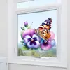 Xinuo JDT-A700 Pensamento Colorido Criativo Borboleta Colorida Película Eletrostática Decorativa Sem Cola Impermeável Removível Vidro