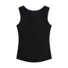 Chaleco térmico sin costuras de cuello redondo engrosado para mujer con forro polar para otoño e invierno, camiseta interior base calefactora cepillada por ambos lados para mujer