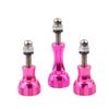 Juego de tres piezas de tornillo GoPro para cámara de bicicleta, aleación de aluminio CNC, juego de tornillos largos y cortos, accesorios