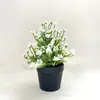 Plantas Verdes Simuladas, Margaritas, Plantas en Maceta, Adornos Creativos, Flores Artificiales, Bonsái, Plantas de Plástico, Decoración de Interiores, Flores Simuladas