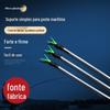 Sea Rod Simple Bracket Ground Insertion Hand Rod Fishing Rod Single Insertion Bracket Y-shaped Aluminum Alloy Bracket Rod Fishing Gear Supplies