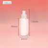 Botella de spray fijador de maquillaje de hombro inclinado en stock 50/100/200ml botella de spray hidratante para protector solar botella cosmética de plástico PET