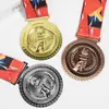 Medalhas de Metal Criativas Douradas, Prateadas e de Bronze para os Jogos da República Popular da China Medalhas de Metal Comemorativas Medalhas de Exportação para Comércio Exterior