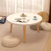 Mirador pequeña mesa mesa de centro mesa redonda sentarse dormitorio mini pequeña mesa de madera simple red social ins tatami mesa baja