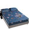 Sábana Ajustable Acolchada Impermeable Una Pieza Espesada Cubrecolchón para Pañal Colchón Simmons Cubrecolchón Más Cubrecama de Algodón Cubrepolvo