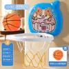 Aro de Basquete Infantil para Venda por Atacado Suspenso Interno Dobrável Suporte de Basquete Brinquedo Interativo Pai-Filho Instalação sem Furos