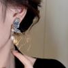 Aretes de Mariposa, Diseño de Moda Único de Alta Gama, Nuevo Temperamento de Moda, Aretes Personalizados de Lujo Ligero para Mujer