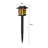 Luces Solares Transfronterizas, Luces para Césped de Exterior, Luces de Llama para Casa Pequeña, Luces Parpadeantes de Llama para Patio Villa Jardín