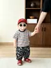 Pantalones de Verano para Bebé Niño Modernos 2026 Estilo Nuevo Frescos Camuflaje Casual Versátiles Delgados Largos