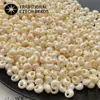 Importado da República Tcheca Preciosa 46112 Contas de Amendoim Cor Pérola, Contas de Arroz, Contas de Gota d'Água, Materiais de Acessórios para Decoração DIY Feitos à Mão