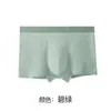 Cuecas Boxer Masculinas Sem Costura Tamanho Grande Estendidas Anti-Atrito com Estampa, Shorts Esportivos Respiráveis de Algodão Puro